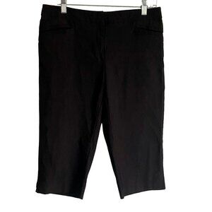 Studio 1940 Black Capris Pants Size 10